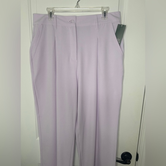 NWT Women’s Light Violet High-Rise Wide Leg Trousers-Wild Fable, Sz.14 - Picture 6 of 16